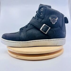 Harley-Davidson Bateman Men's 9 Black Leather Motorcycle Boots Shoes New